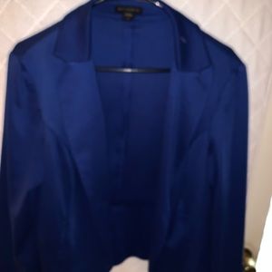 Royal blue blazer !